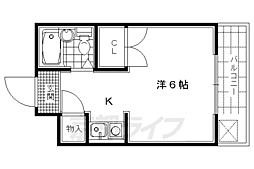 京福電気鉄道北野線 北野白梅町駅 徒歩15分 2階/-