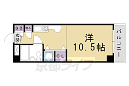 ＤＥＴＯＭ‐1烏丸五条 6階/603