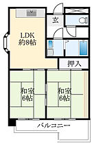 新栄プロパティー恵我之荘  ｜ 大阪府羽曳野市恵我之荘2丁目（賃貸マンション2LDK・4階・47.00㎡） その2