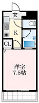 ハートフル野中II 306 ｜ 大阪府藤井寺市野中3丁目（賃貸マンション1K・4階・22.40㎡） その2