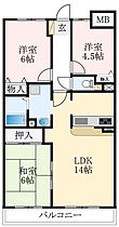 ベルメゾン道明寺  ｜ 大阪府羽曳野市碓井4丁目（賃貸マンション3LDK・3階・64.97㎡） その2