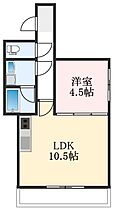 大阪府松原市阿保4丁目（賃貸アパート1LDK・1階・36.22㎡） その2