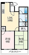 大阪府藤井寺市沢田2丁目（賃貸マンション2LDK・1階・50.00㎡） その1