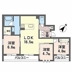 スパシオコモド春日原 3階
