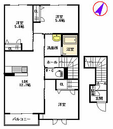 サンセール栄町 2階