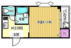 フローラルステージ同心町  ｜ 大阪府大阪市北区同心2丁目（賃貸マンション1K・2階・19.76㎡） その2