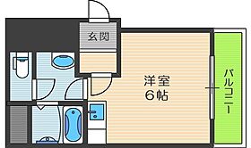 フォーラム福島・玉川  ｜ 大阪府大阪市福島区玉川1丁目（賃貸マンション1R・6階・19.00㎡） その2