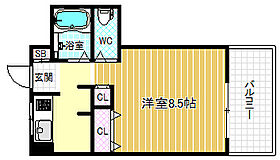 エトワール北梅田  ｜ 大阪府大阪市北区中津6丁目（賃貸マンション1K・10階・21.05㎡） その2