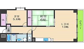 パルテール北  ｜ 大阪府大阪市北区本庄東2丁目（賃貸マンション2LDK・8階・56.54㎡） その2