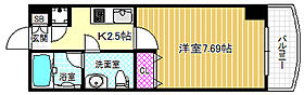 ライブコート北梅田  ｜ 大阪府大阪市北区豊崎5丁目（賃貸マンション1K・2階・25.18㎡） その2