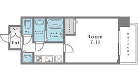 Ｓ-RESIDENCE天満Ｇracis  ｜ 大阪府大阪市北区天満橋3丁目（賃貸マンション1K・7階・24.75㎡） その2