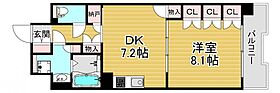 セイシア大拓26  ｜ 大阪府大阪市福島区海老江5丁目2-6（賃貸マンション1DK・10階・41.59㎡） その2