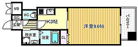 福島プライマリーワン  ｜ 大阪府大阪市福島区福島6丁目（賃貸マンション1K・11階・31.02㎡） その2