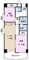 アルプス西梅田  ｜ 大阪府大阪市北区大淀南3丁目（賃貸マンション2LDK・4階・51.68㎡） その2