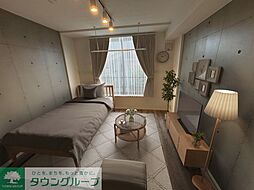 東京メトロ丸ノ内線 中野富士見町駅 徒歩8分の賃貸マンション 1階ワンルームのリビング/ダイニング