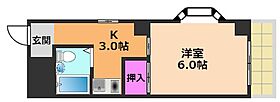 アンフィニィ島上  ｜ 大阪府高槻市野見町（賃貸マンション1K・3階・23.00㎡） その2