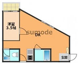 大和ビル  ｜ 大阪府高槻市上土室1丁目（賃貸マンション1DK・3階・31.40㎡） その2