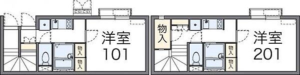 レオネクストササキ2 ｜大阪府高槻市東五百住町3丁目(賃貸アパート1K・1階・21.30㎡)の写真 その2