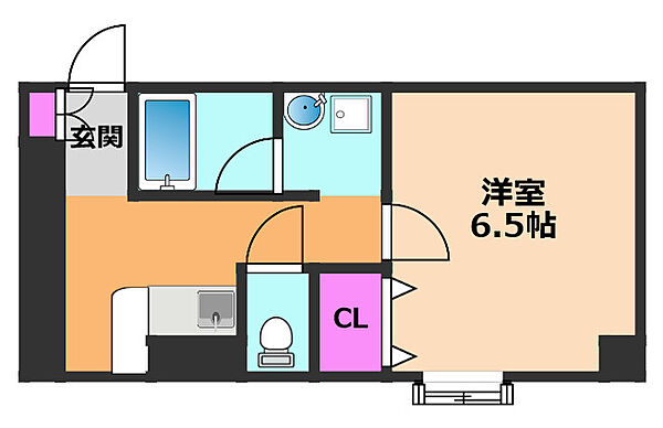 サンプラザ高槻駅前 ｜大阪府高槻市城北町2丁目(賃貸マンション1K・7階・26.91㎡)の写真 その2