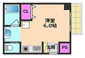 HAL高槻弐番館  ｜ 大阪府高槻市古曽部町1丁目（賃貸マンション1R・3階・16.74㎡） その2