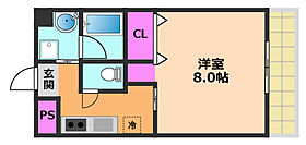 フェア・ジュネス  ｜ 大阪府高槻市真上町2丁目（賃貸マンション1K・3階・27.16㎡） その2