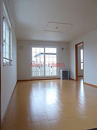 道南いさりび鉄道 久根別駅 徒歩5分の賃貸アパート 2階2LDKの室内