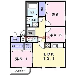 クラール山の手壱番館 1階