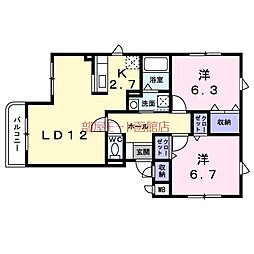 五稜郭ピュア−I 2階
