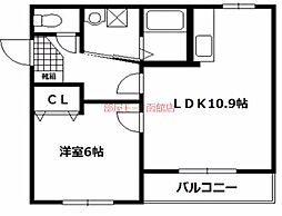 セゾンクレール昭和 2階/206