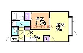 メゾンパティオ東山 204 ｜ 北海道函館市東山2丁目3-3（賃貸マンション1LDK・2階・35.00㎡） その2