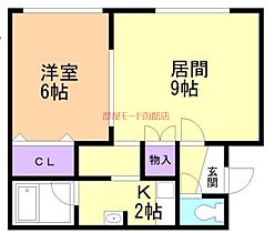 リトルパレット 102 ｜ 北海道亀田郡七飯町大川2丁目4-1（賃貸アパート1LDK・1階・39.60㎡） その2