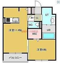 NEW PIAZZA 205 ｜ 北海道函館市川原町2-18（賃貸マンション1LDK・2階・42.62㎡） その2