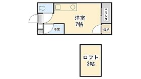 福岡県久留米市上津町2192-270（賃貸アパート1R・2階・17.00㎡） その2