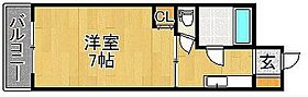 福岡県久留米市高良内町20-1（賃貸マンション1K・1階・21.00㎡） その2