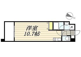 福岡県久留米市小頭町3-7（賃貸マンション1R・7階・25.07㎡） その2