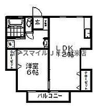 グリーンコーポ広川 202号 ｜ 福岡県八女郡広川町大字広川209（賃貸アパート1LDK・2階・41.28㎡） その2