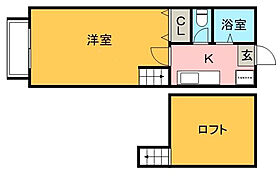 シャルダン　ベルII（掲載不可）  ｜ 福岡県久留米市田主丸町益生田860-7（賃貸アパート1K・1階・24.48㎡） その2