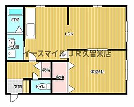 サンヴェール大善寺 102 ｜ 福岡県久留米市大善寺町夜明990-9（賃貸アパート1LDK・1階・37.95㎡） その2