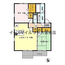 福岡県久留米市小森野2丁目17-1（賃貸アパート2LDK・2階・62.10㎡） その2