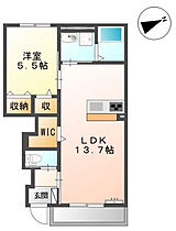 ルーラル高良内  ｜ 福岡県久留米市高良内町2944-27（賃貸アパート1LDK・1階・47.57㎡） その2