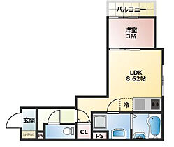 THE　NOBLES　花畑駅前 301 ｜ 福岡県久留米市花畑3丁目1-10（賃貸アパート1LDK・3階・30.10㎡） その2