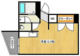 福岡県久留米市本町15-22（賃貸マンション1R・8階・27.65㎡） その2