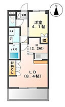 ラフォーレ日吉  ｜ 福岡県八女郡広川町大字日吉216-1（賃貸アパート1LDK・2階・36.00㎡） その2