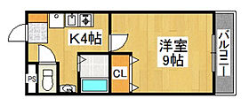 福岡県久留米市藤山町1748-9（賃貸マンション1K・3階・28.62㎡） その2