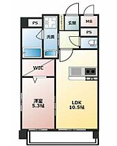 ソフィア21新合川  ｜ 福岡県久留米市新合川1丁目5-5（賃貸マンション1LDK・3階・39.50㎡） その2