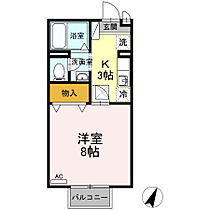 ソレイユ　B 102 ｜ 静岡県静岡市葵区瀬名川１丁目（賃貸アパート1K・1階・26.71㎡） その2