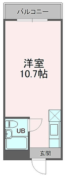 クラウンマンション 302｜静岡県静岡市葵区末広町(賃貸マンション1R・3階・20.85㎡)の写真 その2