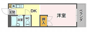 オラシオン豊田 202 ｜ 静岡県静岡市駿河区豊田２丁目（賃貸マンション1DK・2階・23.52㎡） その2