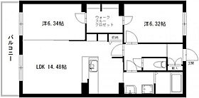 エーデルワイス 403 ｜ 静岡県静岡市駿河区有東１丁目（賃貸マンション2LDK・4階・63.00㎡） その2