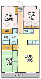 パークホームズ壱番館 3LDKの間取図画像